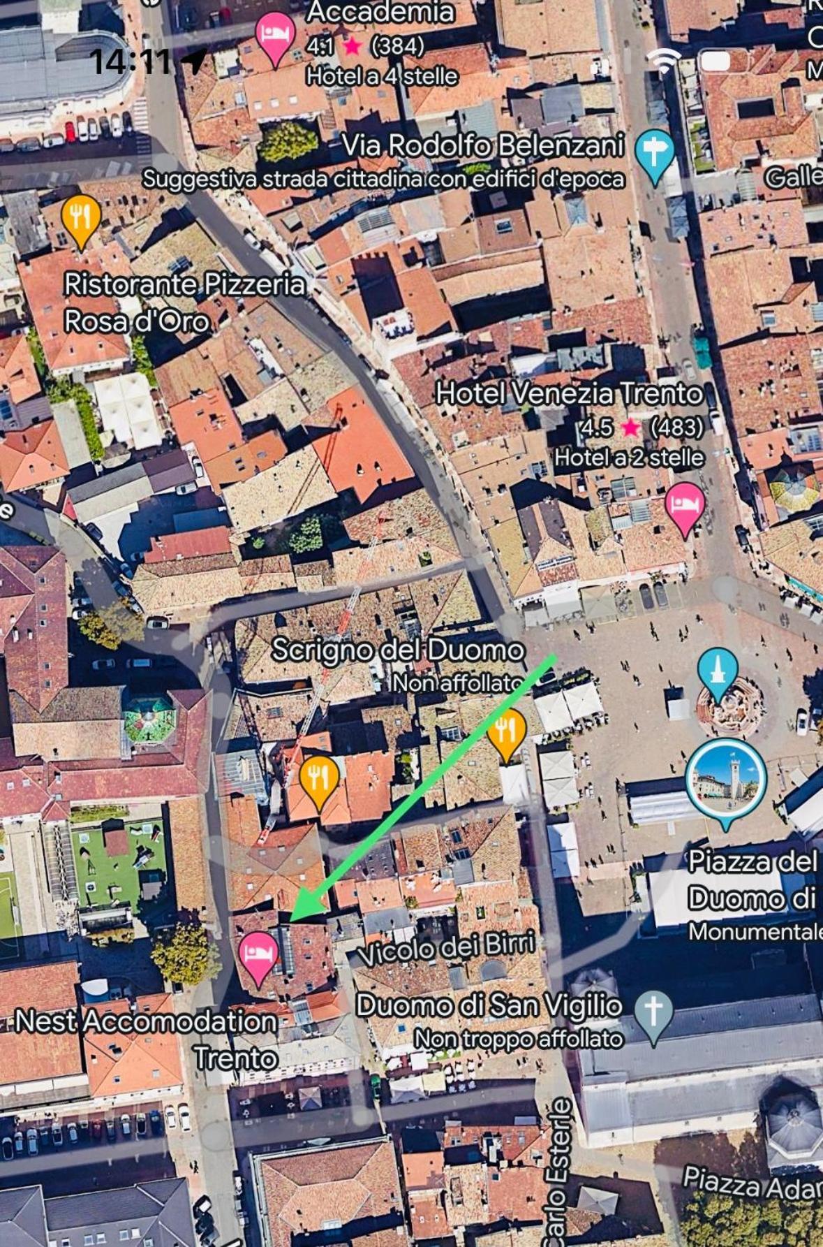 Duomo Nest Entire Apartment Тренто Экстерьер фото